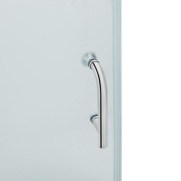 Душова кабіна Lidz Wawel SC100x80.SAT.LOW.FR, скло Frost 5 мм + Lidz Душовий піддон KAPIELKA ST100x80х14 SD00051439 фото
