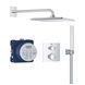 Душова система прихованого монтажу термостатична Grohe QuickFix Precision Grohtherm Cube 34881000 CV034331 фото 1