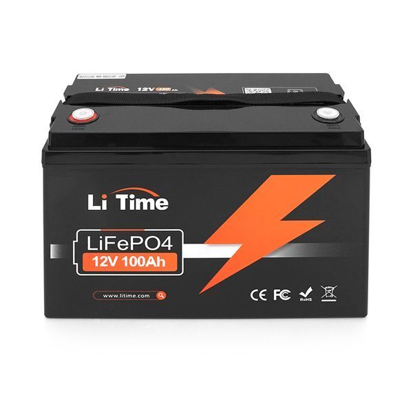 Аккумулятор LiFePO4 LI-TIME L12V100-BASIC-4-A100, 12,8 В, 100 А-ч купить - MagicHata