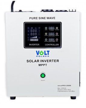 Гибридный инвертор VOLT POLSKA SINUS PRO 2500 S, 1800 Вт, 24 В купить - MagicHata
