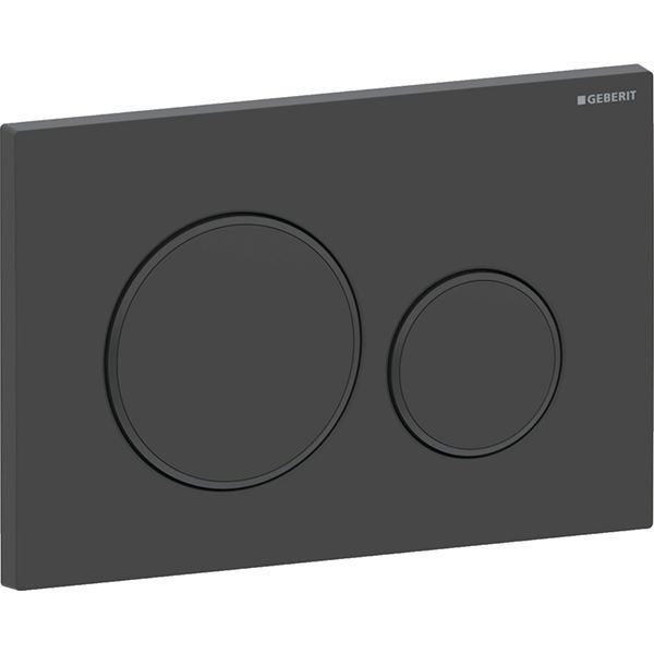 Клавіша змиву GEBERIT Sigma 20 Round чорна матова, для Duofix Sigma купити - MagicHata