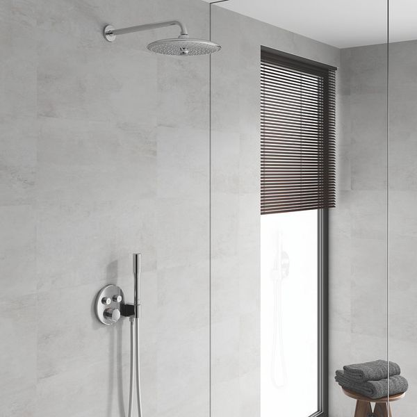 GROHTHERM SMARTCONTROL набор скрытого монтажа с верхним душем 260, цвет хром Арт. 34867000 95463 фото