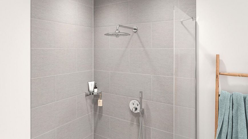 GROHTHERM SMARTCONTROL набор скрытого монтажа с верхним душем 260, цвет хром Арт. 34867000 95463 фото