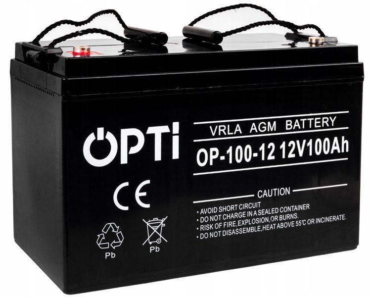 Комплект живлення AGM, 1,2 кВт-год, 0,5 кВт, VOLT SINUS PRO 800 E + OPTI 6AKUV100AG купити - MagicHata