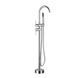 Смеситель для ванны VBI MILANO CHROME напольный VBI-050108CH фото 1