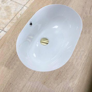 Умывальник (раковина) VBI MIRANDOLA WHITE врезной VBI-018007 фото