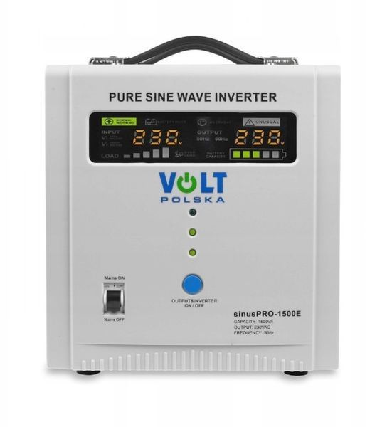 Джерело безперебійного живлення VOLT POLSKA SINUS PRO 1500 E, 1000 Вт купити - MagicHata