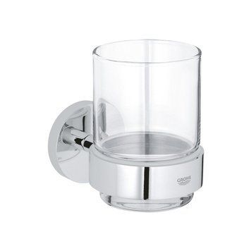 Стакан з тримачем для ванної кімнати Grohe QuickFix Start 41194000 CV031946 фото