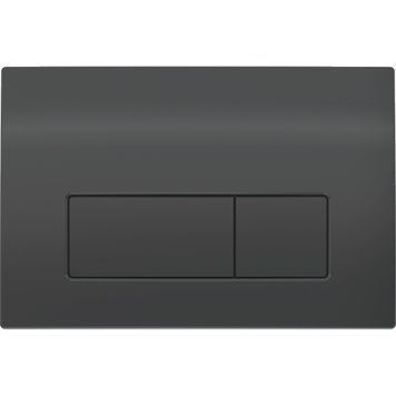 Клавиша смыва GEBERIT Delta 50 черная глянцевая, для Duofix Delta купить - MagicHata