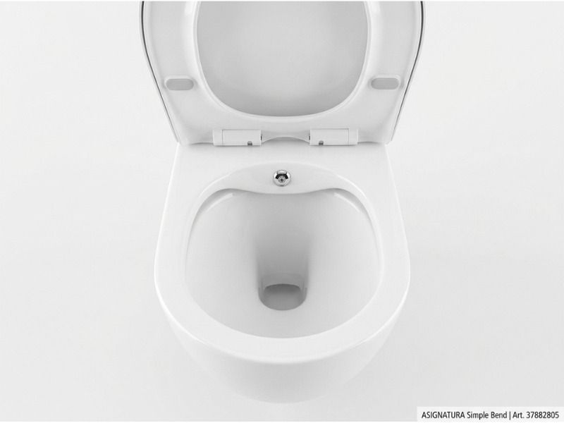 Инсталляция GEBERIT Delta50 черная с унитазом с биде ASIGNATURA Simple Bend купить - MagicHata