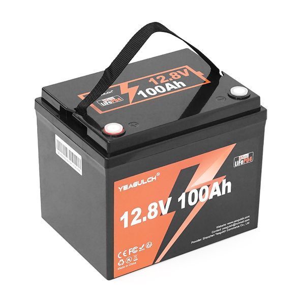 Аккумулятор LiFePO4 YEAGULCH, 12,8 В, 100 А-ч, 1280 Вт-ч, 12,8V / 100Ah Max купить - MagicHata