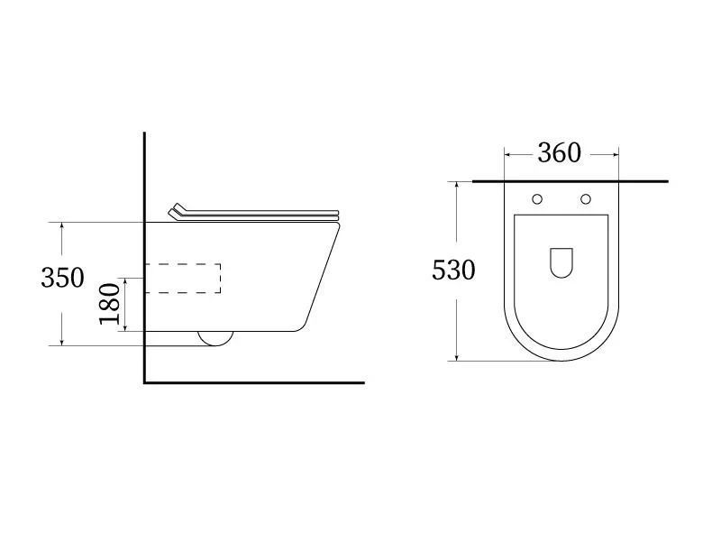 Комплект інсталяція з унітазом Grohe Asignatura Simple Bend безобідковий, сидіння soft-close, хром, вбудований купити - MagicHata