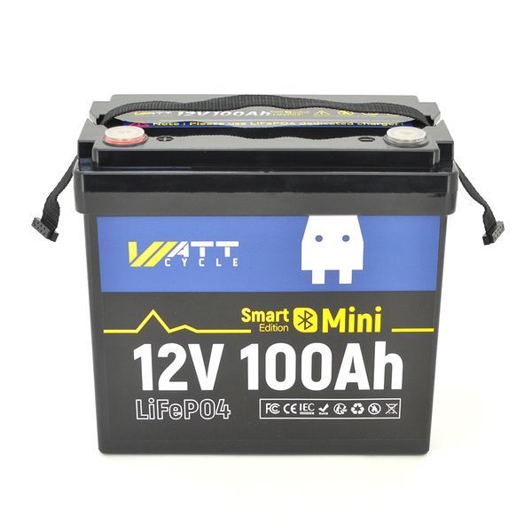 Акумулятор LiFePO4 WATTCYCLE WT12V100AH100MINIBT, 12,8 В, 100 А-год купити - MagicHata