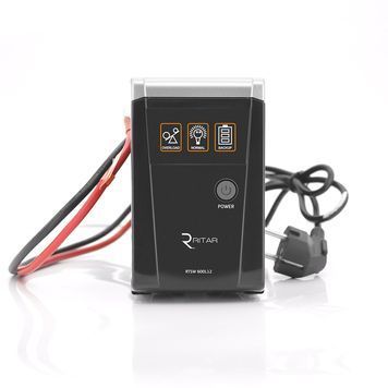 Источник бесперебойного питания RITAR RTSW-600L12, 360 Вт, 12 В купить - MagicHata